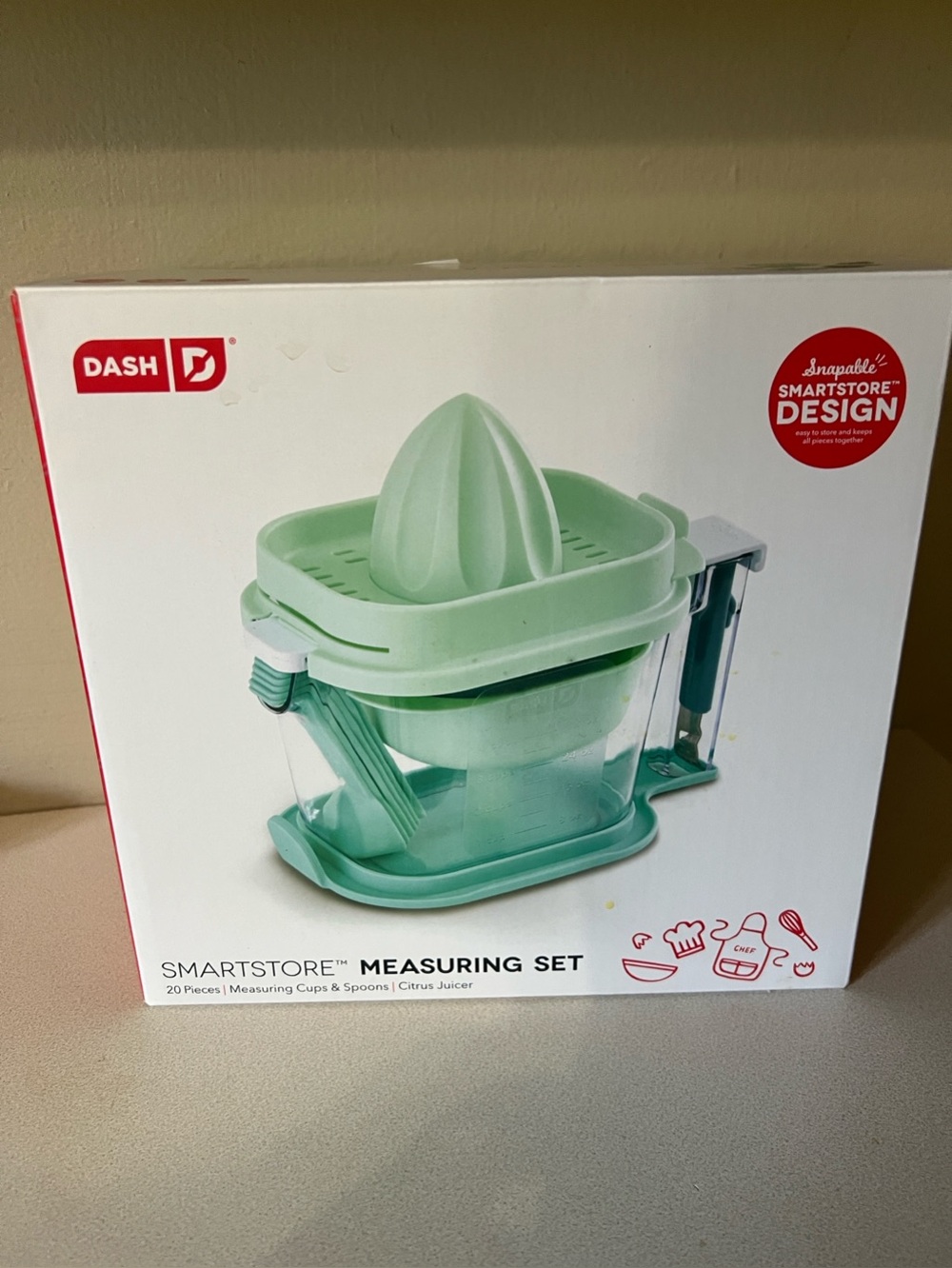 Dash SmartStore Measuring Set - Mint 19 piece